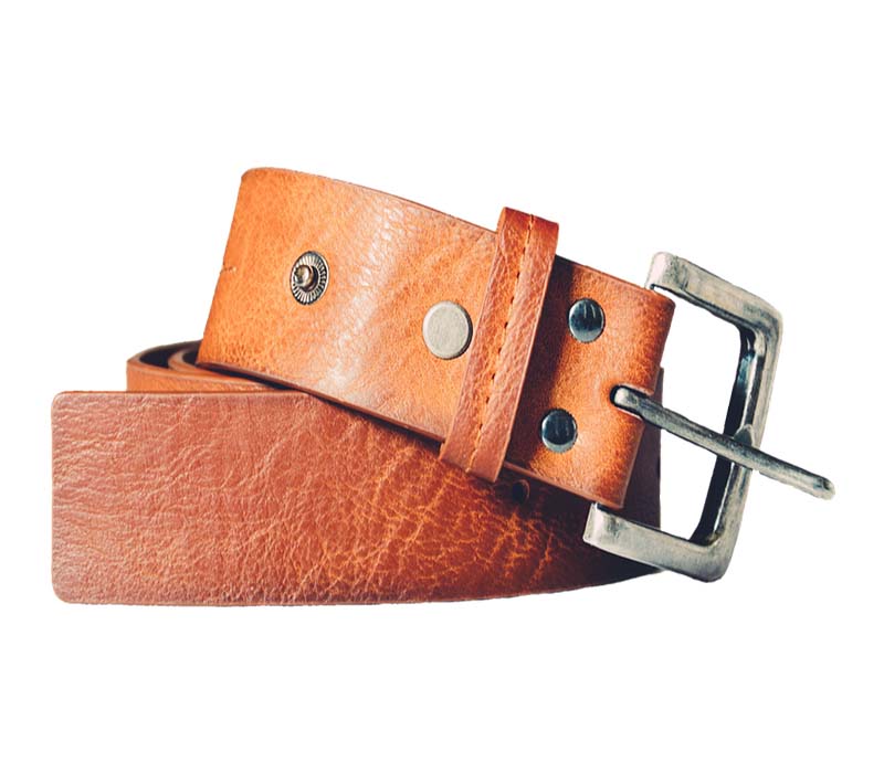Mens Leather Reversible Belt
