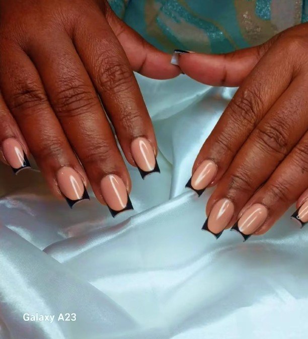 Tips gel, square shape 👌 